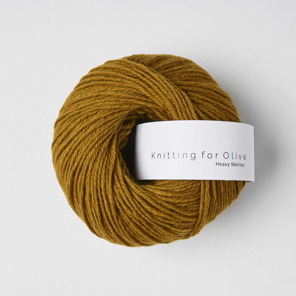 Knitting for Olive Heavy Merino - Dark Ocher Knitting for Olive Heavy Merino - Dark Ocher