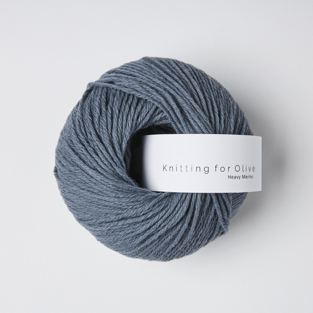 Knitting for Olive Heavy Merino - Dusty Petroleum Blue