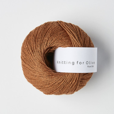 Knitting for Olive Pure Silk - Copper Knitting for Olive Pure Silk - Copper