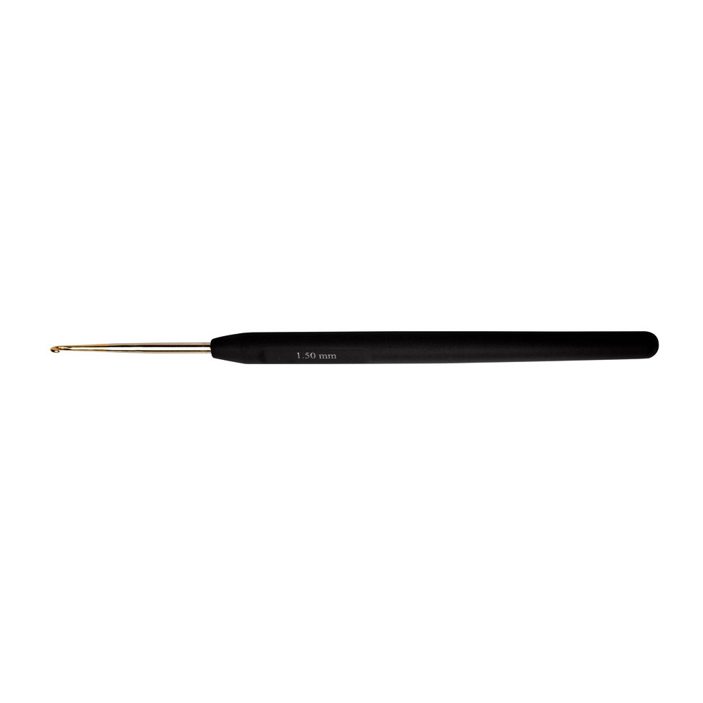 KnitPro Häkelnadel Steel Soft Grip 1.5 mm