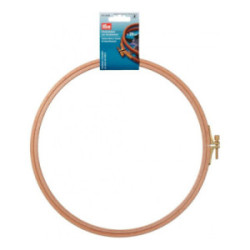 Prym Stickrahmen aus Buchenholz 25 cm Durchmesser