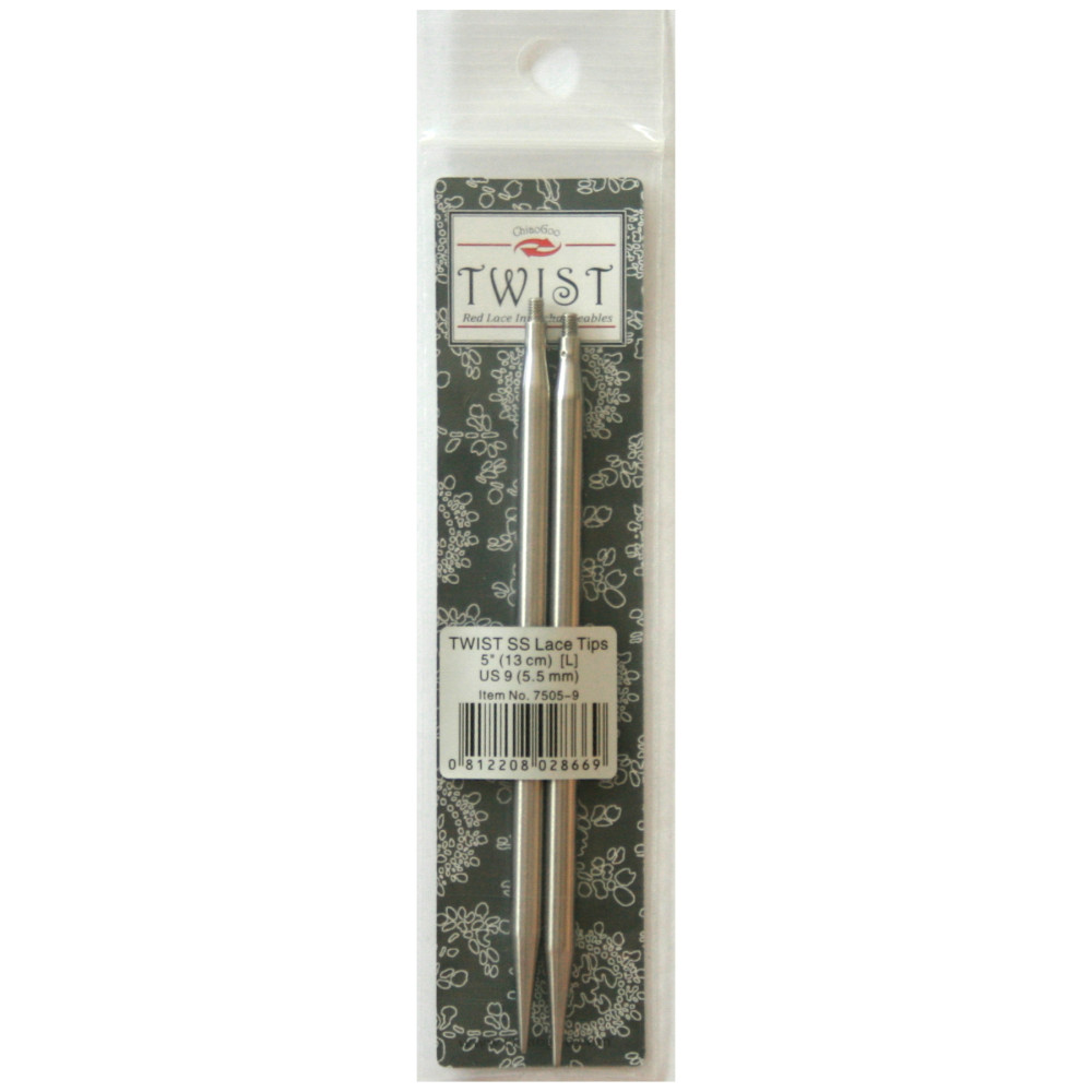 ChiaoGoo Twist Red Lace Tips 5.5 mm (13 cm) [L]