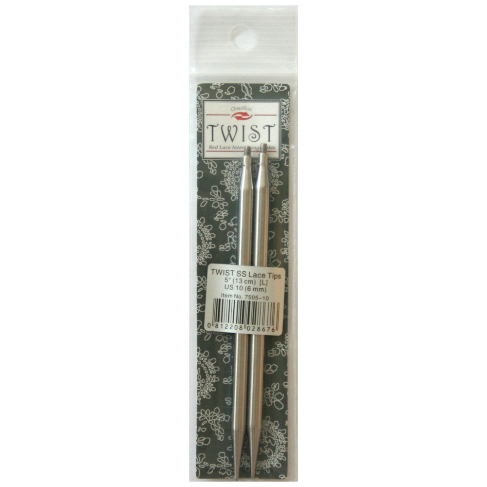 ChiaoGoo Twist Red Lace Tips 6.0 mm (13 cm) [L]