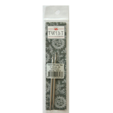 ChiaoGoo Twist Red Lace Tips 4.0 mm (10 cm) [S]