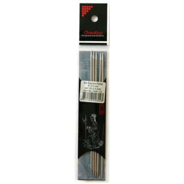 ChiaoGoo Premium Stainless Steel 2.5 mm (15 cm) Nadelspiel ChiaoGoo Premium Stainless Steel 2.5 mm (15 cm) Nadelspiel