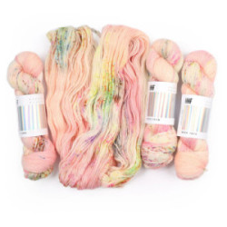 Hedgehog Fibres Sock Yarn Peony