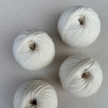 Pascuali Cashmere Delizia 54 Wollweiß