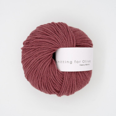 Knitting for Olive Heavy Merino - Plum Rose Knitting for Olive Heavy Merino - Plum Rose