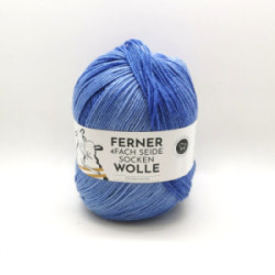 Ferner 4fach Seide Sockenwolle 838-25 Blautöne