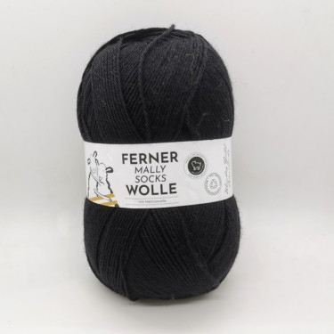 Ferner Mally Socks uni M01 - schwarz
