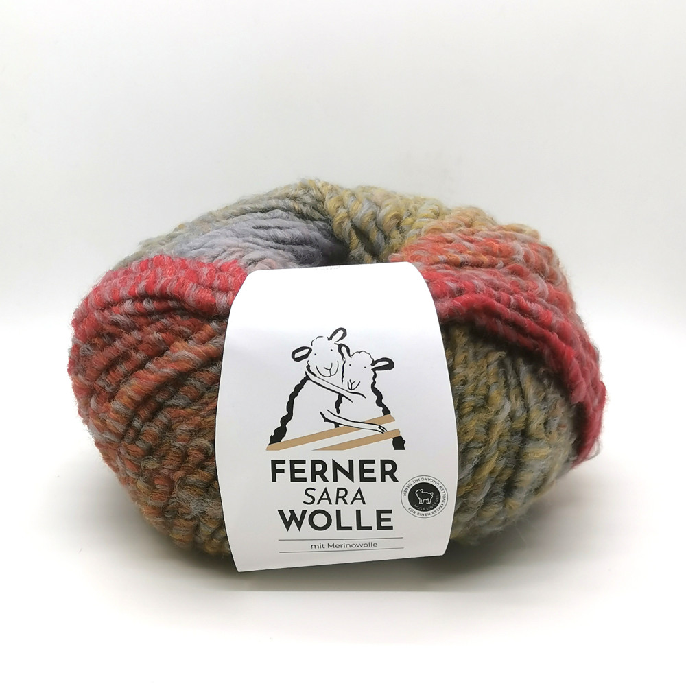 Ferner Sara S11 Grau-Senf-Rot