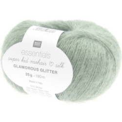 Rico essentials super kid mohair silk Glamorous Glitter 010 efeu