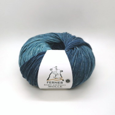 Ferner Merino 160 Baby Merino 15 blautöne