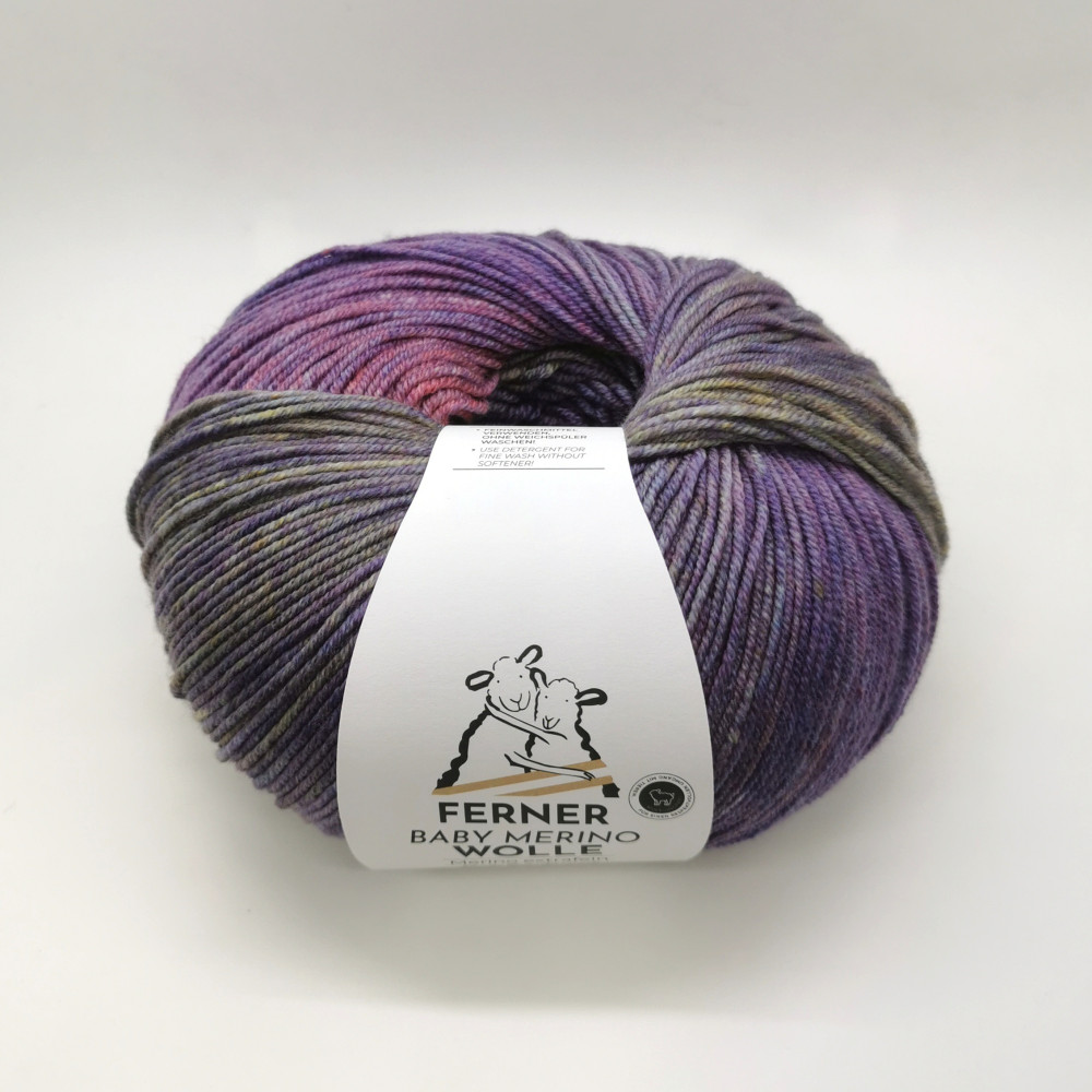 Ferner Merino 160 Baby Merino 17 violett-orange
