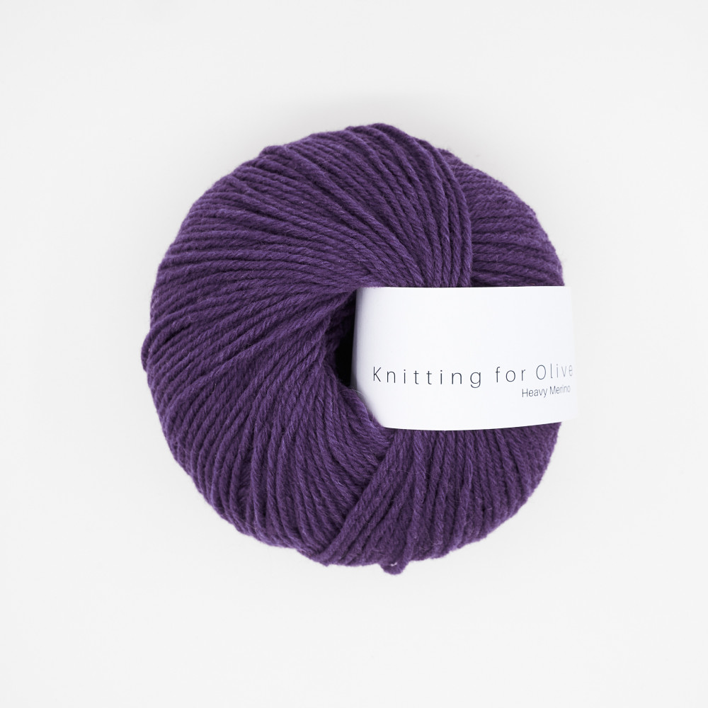 Knitting for Olive Heavy Merino - Plum