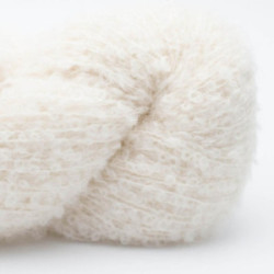 Kremke Alpaca Bouclé 01 Naturweiß