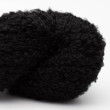 Kremke Alpaca Bouclé 05 Schwarz