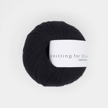 Knitting for Olive Cotton Merino - Licorice