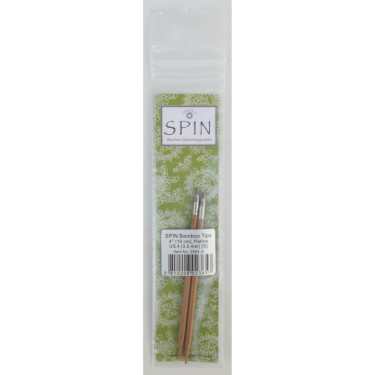 ChiaoGoo Spin Bamboo Tips 3.5 mm (10 cm) [S]