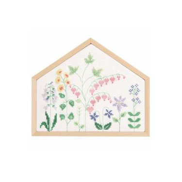 Rico Stickpackung Blumenwiese - gezählter Kreuzstich