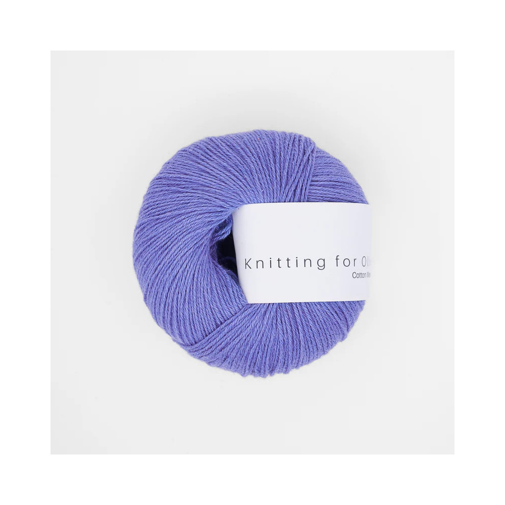 Knitting for Olive Cotton Merino - Lavender Blue