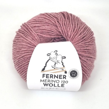 Ferner Merino 120 - 462 altrosa mélange