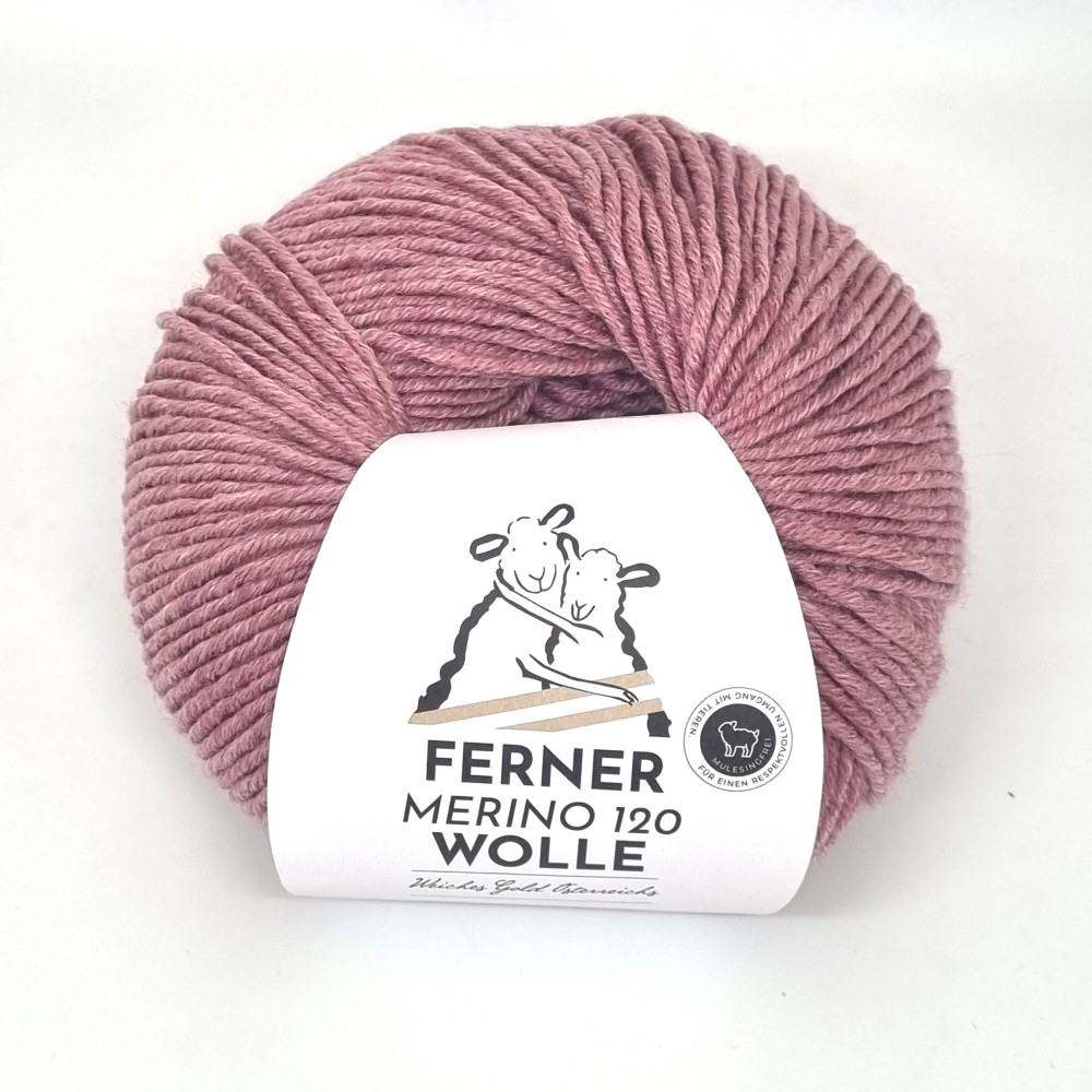 Ferner Merino 120 - 462 altrosa mélange