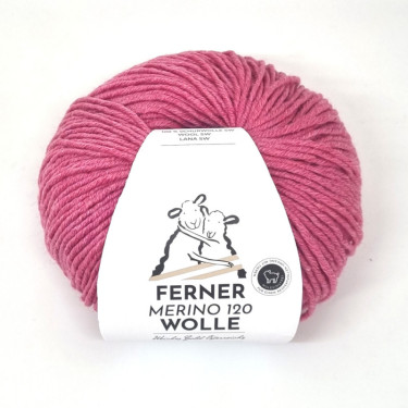 Ferner Merino 120 - 463 himbeer mélange