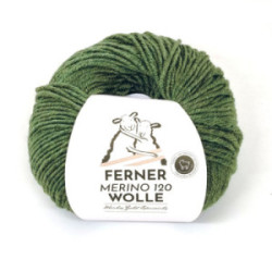 Ferner Merino 120 - 471 grün mélange