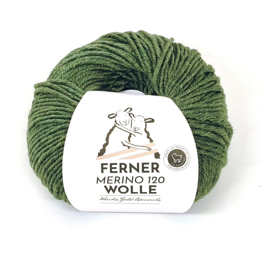 Ferner Merino 120 - 471 grün mélange