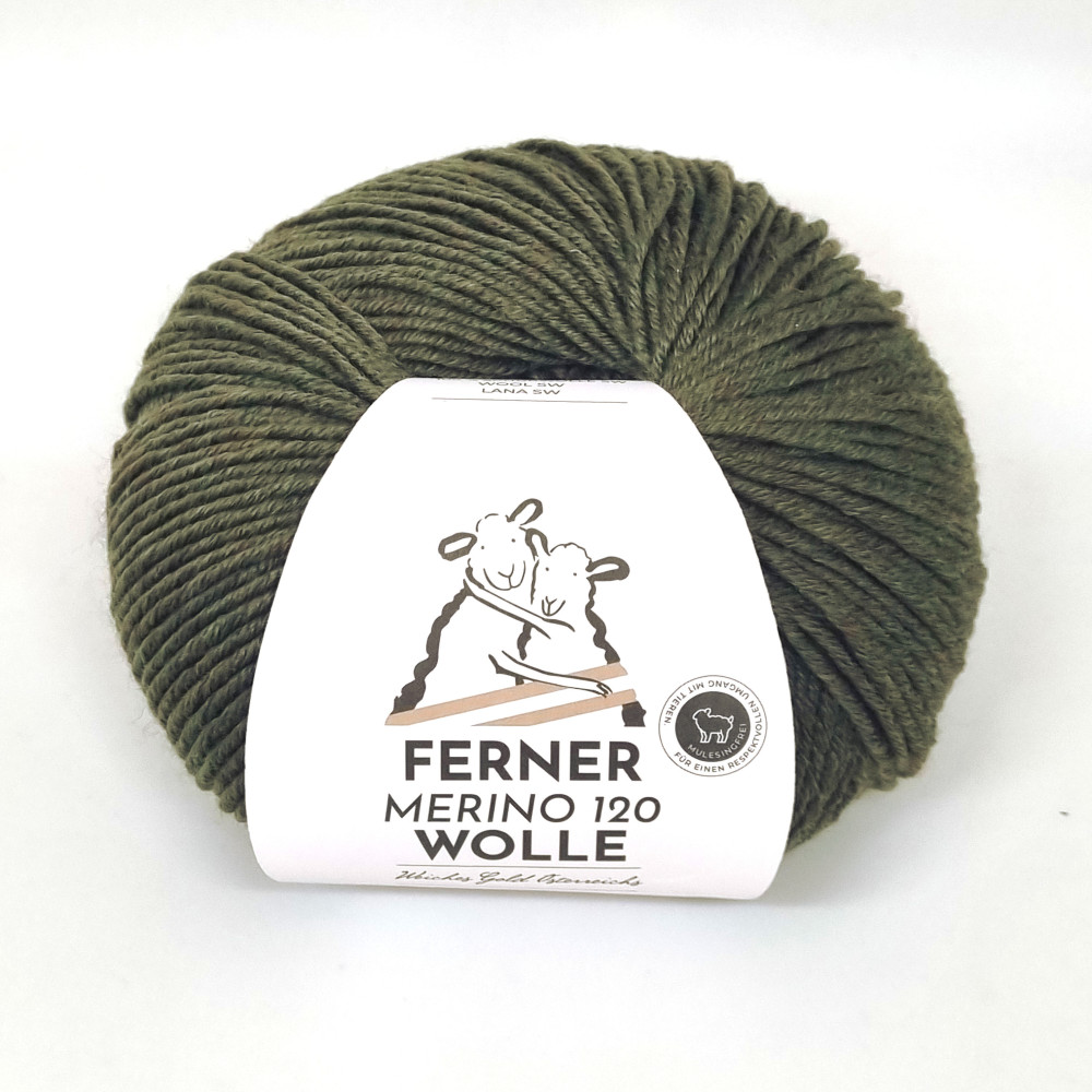 Ferner Merino 120 - 472 oliv mélange