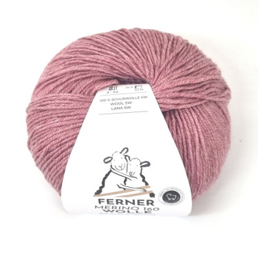 Ferner Merino 160 - 462 altrosa mélange
