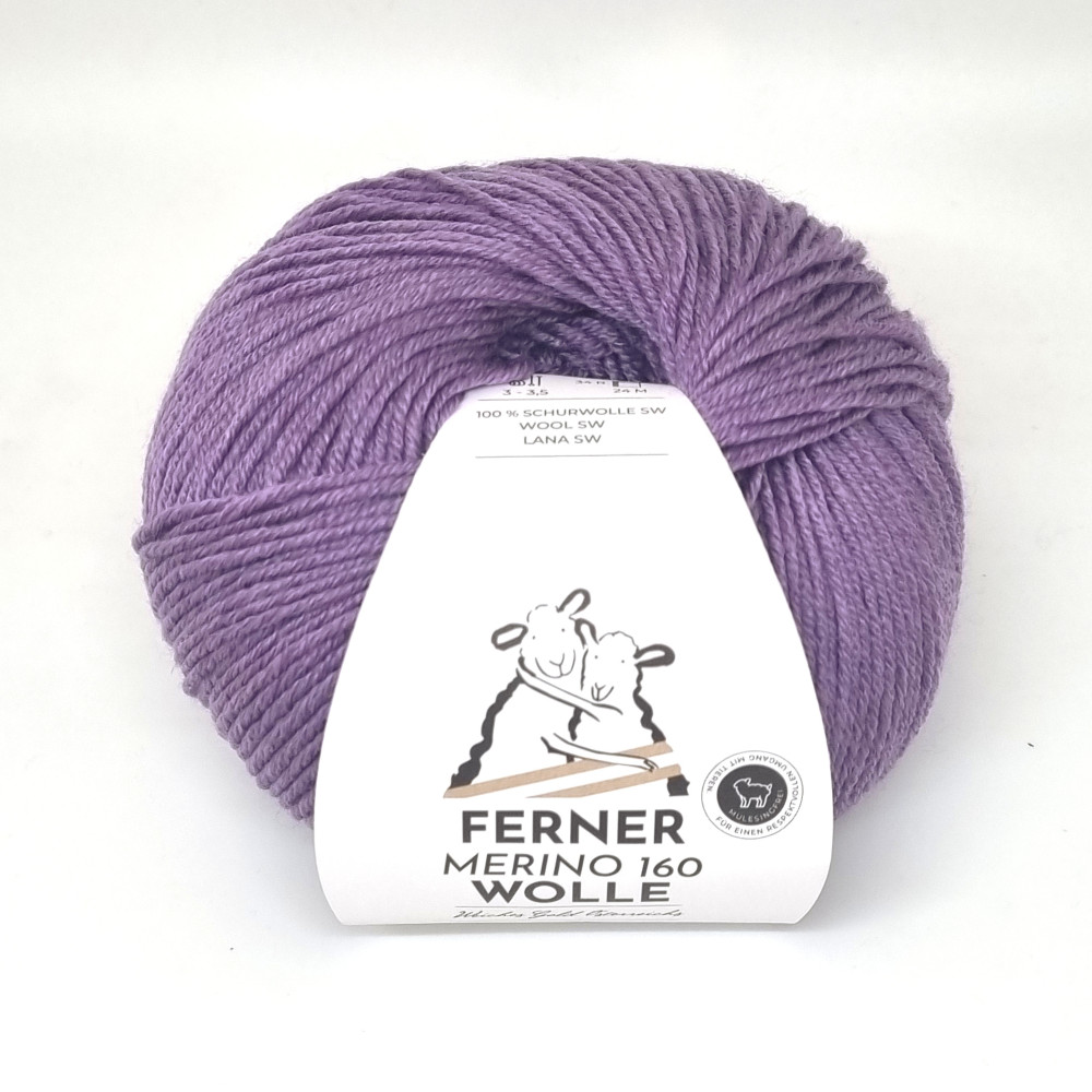 Ferner Merino 160 - 465 lila mélange