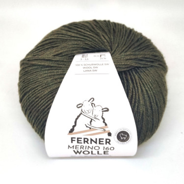 Ferner Merino 160 - 472 oliv mélange