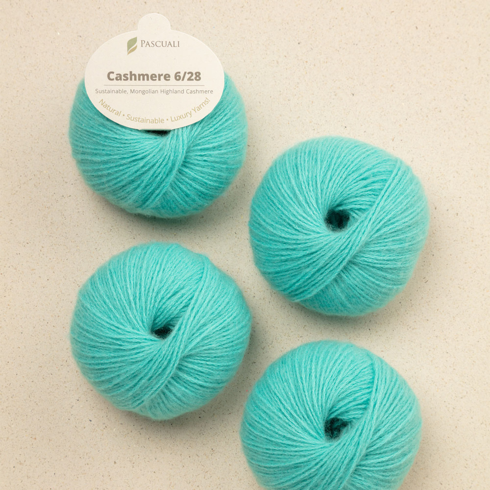 Pascuali Cashmere 6/28 101 Türkis