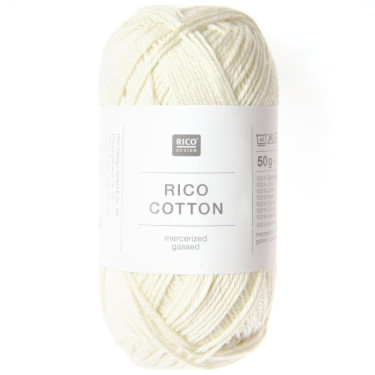 Rico Cotton 001 creme