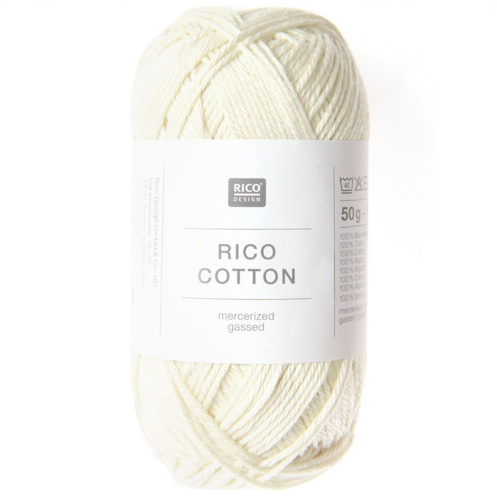 Rico Cotton 001 creme