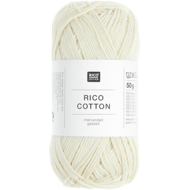 Rico Cotton 002 elfenbein
