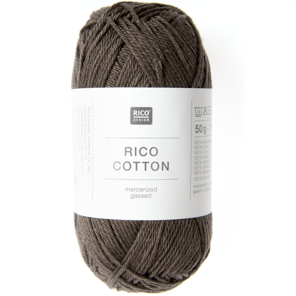 Rico Cotton 009 schokolade