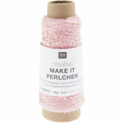 Rico creative Make it Perlchen 002 Rosenquarz