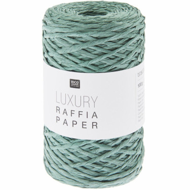 Rico Luxury Raffia Paper 007 tannengrün