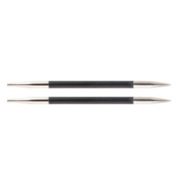 KnitPro austauschbare Nadelspitzen 3.0 mm Karbonz