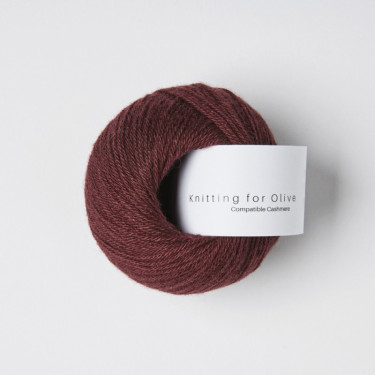 Knitting for Olive Compatible Cashmere - Bordeaux