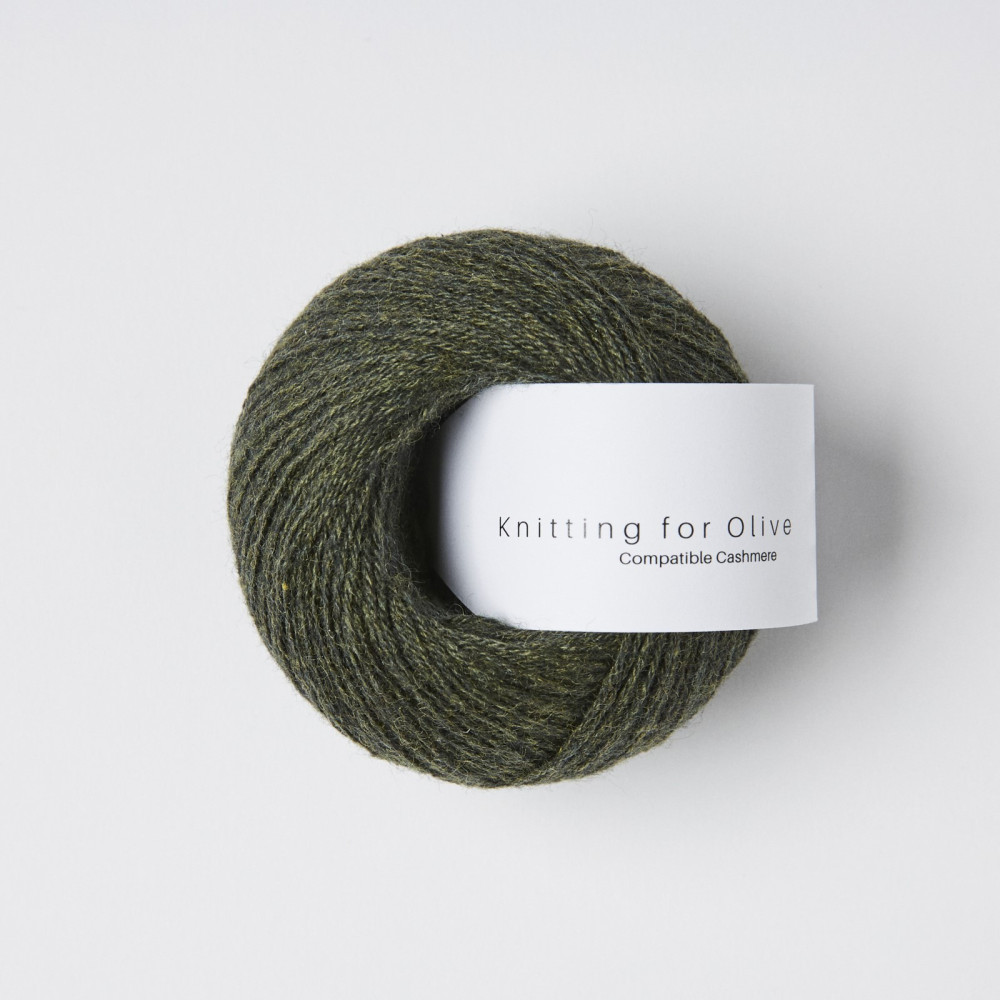 Knitting for Olive Compatible Cashmere - Slate Green