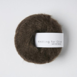 Knitting for Olive Soft Silk Mohair - Brown Bear