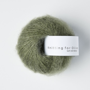 Knitting for Olive Soft Silk Mohair - Dusty Sea Green