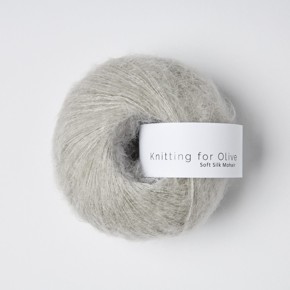 Knitting for Olive Soft Silk Mohair - Morning Haze
