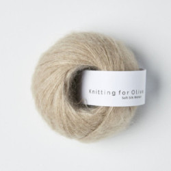 Knitting for Olive Soft Silk Mohair - Powder