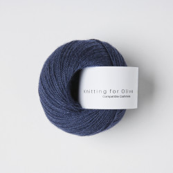 Knitting for Olive Compatible Cashmere - Navy Blue