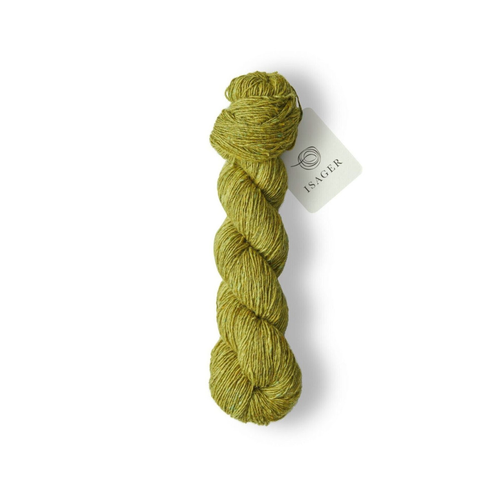 Isager Tweed Lime